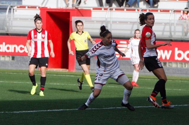 Ainhoa V. Moraza marcó el primer gol ante el Fundación Albacete (Foto: Athletic Club).