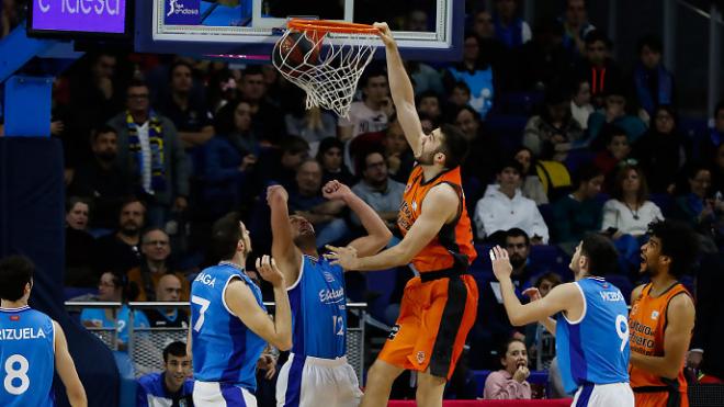 Valencia Basket ganó al Estudiantes. (Foto: ACB)