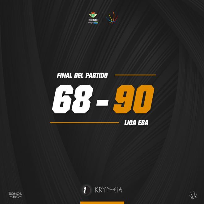 Resultado del partido del Krypteia.