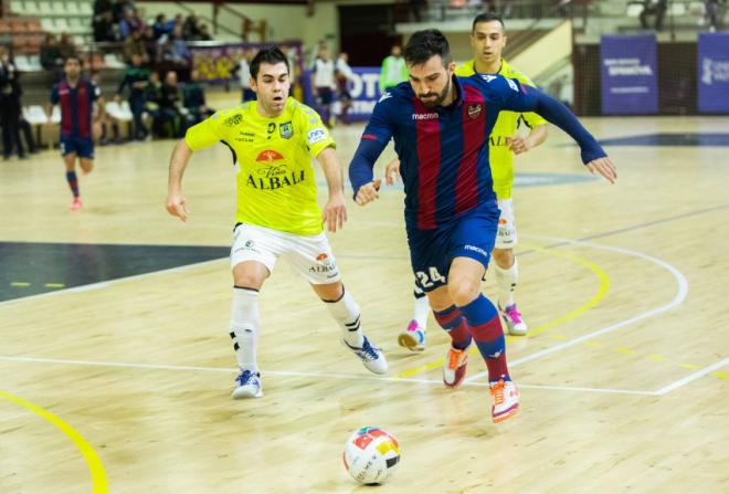 Pedro Toro en el último partido.