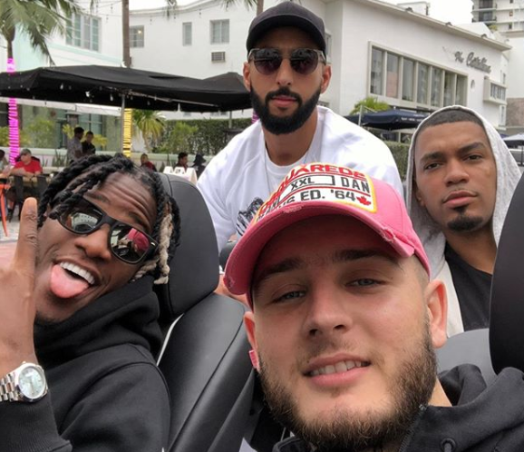 Batshuayi en Miami de vacaciones (Foto: Instagram)