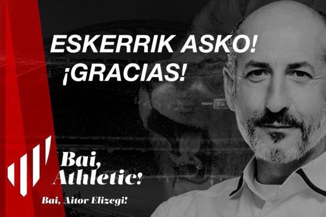 Aitor Elizegi ya ha comenzado a trabajar por el Athletic Club.