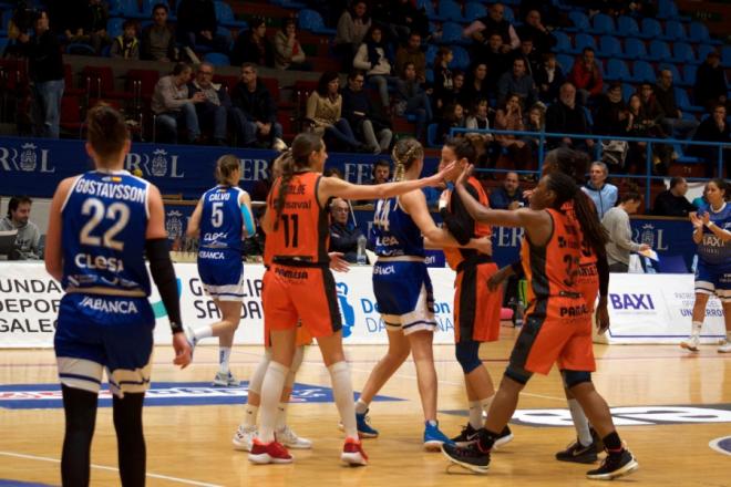 Valencia Basket Femenino en Ferrol