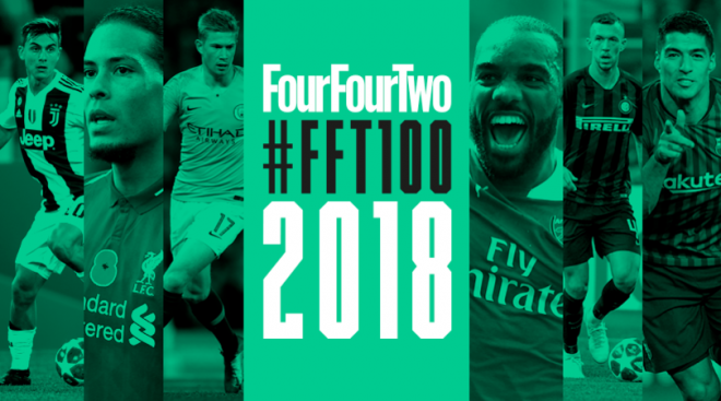 Los 100 mejores futbolistas del mundo en 2018. (Foto: FourFourTwo).