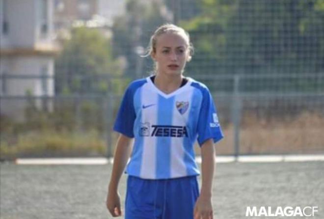 Ornella María Vignola, en un partido de esta temporada (Foto: Málaga CF).