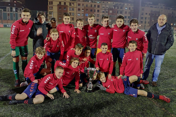 Osasuna ganó el torneo Miguel Jones en la categoría 2006-R.