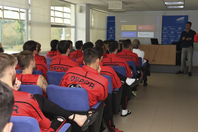 Jornada de Integridad de LaLiga en 'El Mundo del Fútbol' de Abegondo (Foto: RCD).