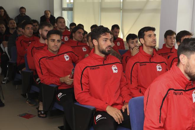 Jornada de Integridad de LaLiga Santander en 'El Mundo del Fútbol' de Abegondo (Foto: RCD).