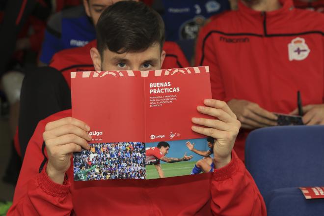 Jornada de Integridad de LaLiga Santander en 'El Mundo del Fútbol' de Abegondo (Foto: RCD).