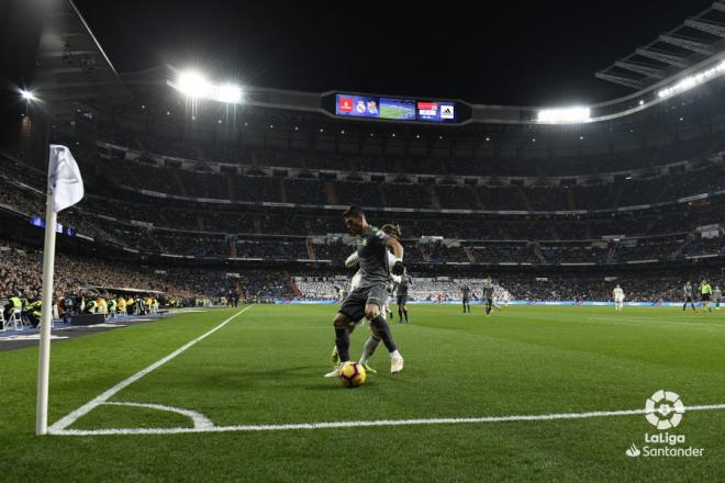 Willian José volvió a ver puerta en el Santiago Bernabéu (Foto: LaLiga Santander)