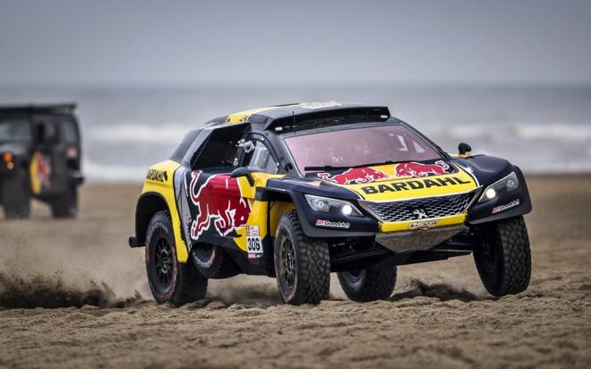 Loeb se lleva la victoria en la segunda etapa del Dakar
