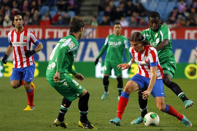 Imagen de la eliminatoria del Atlético-Betis de Copa de la 12/13.