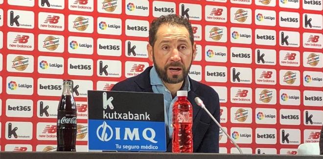 El técnico del Sevilla no da por zanjada la eliminatoria a pesar del 1-3 cosechado en San Mamés