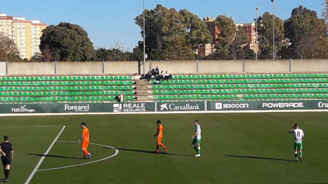 Quique Setién en la Ciudad Deportiva.