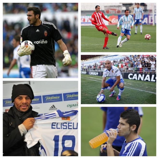 Varios jugadores con pasado en el Zaragoza y el Málaga.