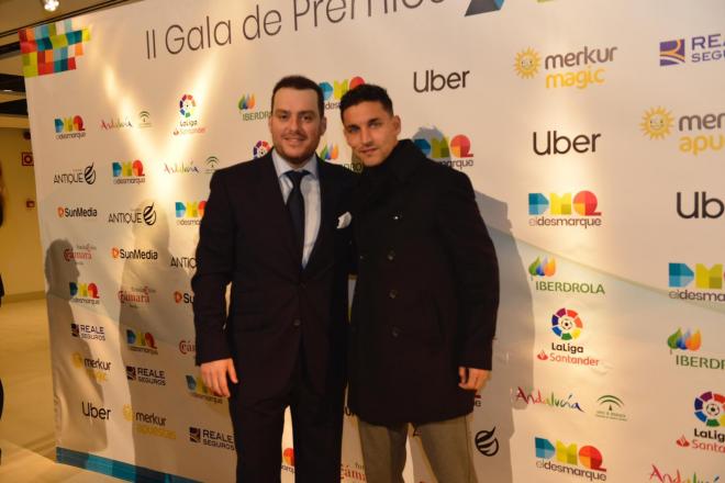 Jesús Navas, en los Premios DEX (Foto: Kiko Hurtado).