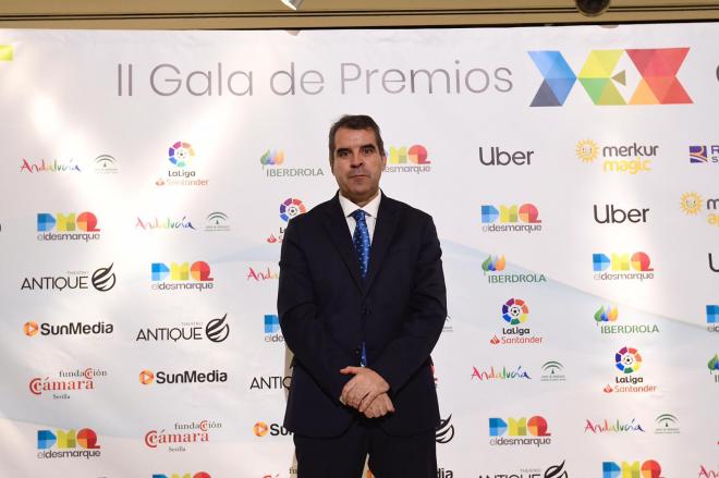 Luis Aragonés, hijo de Luis Aragonés, en la gala de los Premios DEX.