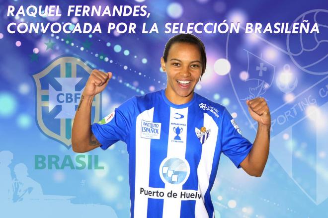 Raquel Fernandes, convocada con la Selección de Brasil.