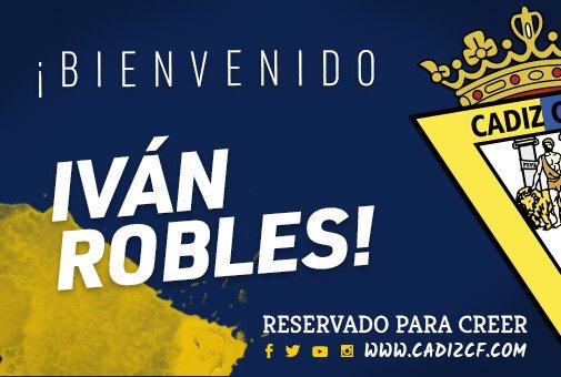 Iván Robles ficha por el filial del Cádiz.