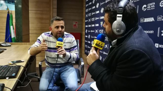 Rafa Gil, en la entrevista con SportDirect Radio (Foto: @SportDirectR).