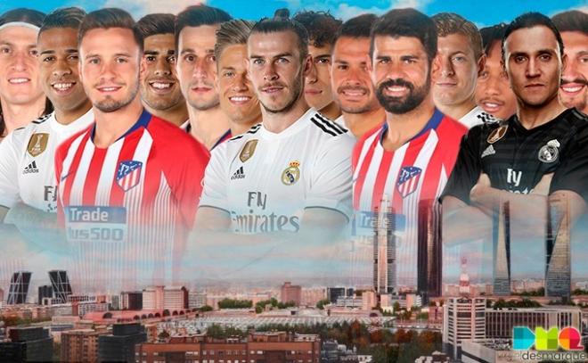 Todos los lesionados de Real Madrid y Atlético de Madrid.