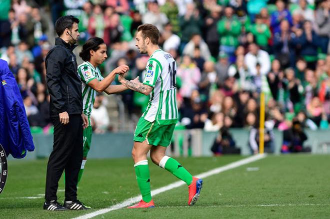 Debut de Lainez con el Betis. (Foto: Kiko Hurtado).