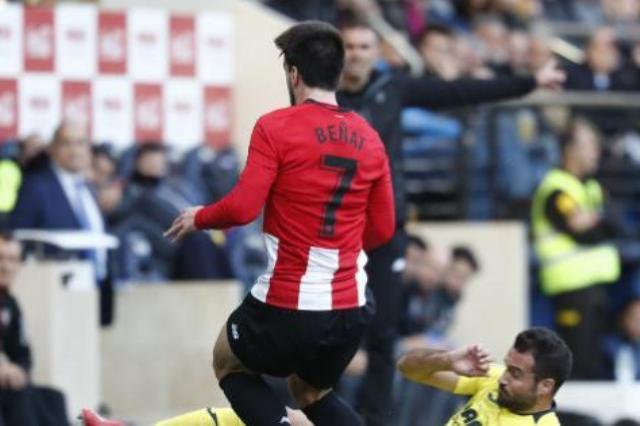 Beñat en un lance del partido de Villarreal (Foto: LaLiga).