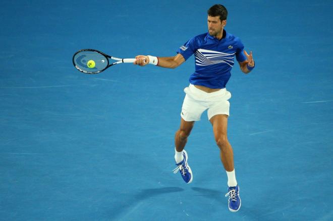 Novak Djokovic, durante un partido.