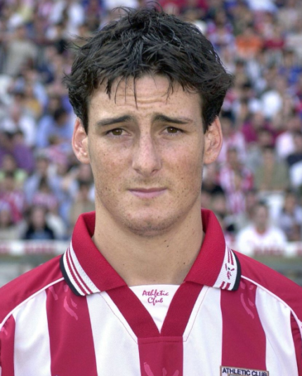 Aduriz en la temporada de su debut con el Athletic Club.