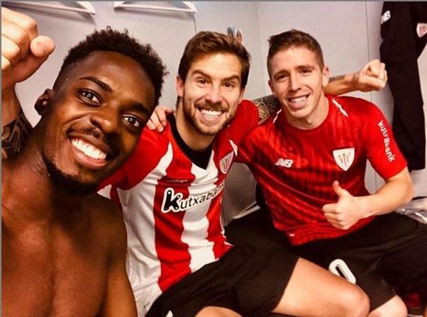 Williams, Iñigo Martínez y Muniain saboren una victoria del Athletic Club de Bilbao