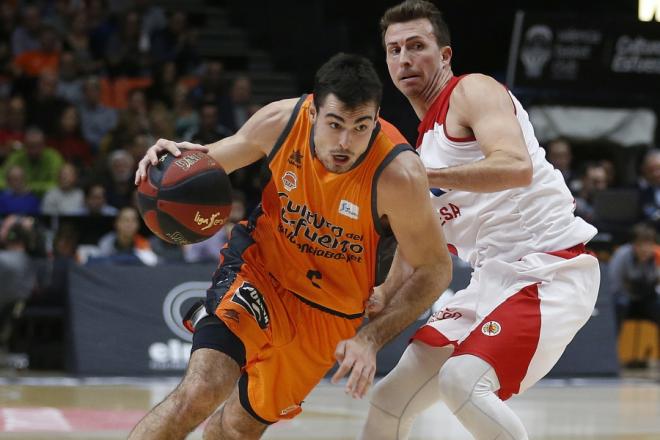 Valencia Basket vs Baxí Manresa. (Foto: Miguel A. Polo)