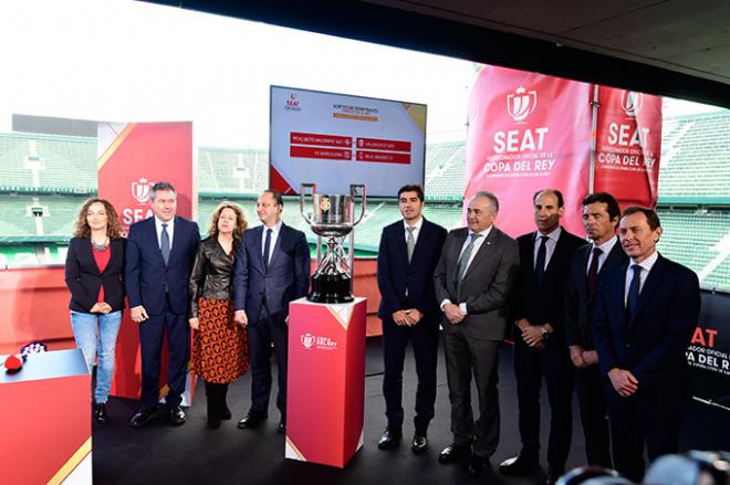 Sorteo de la Copa del Rey de 2019. (Foto: Kiko Hurtado).