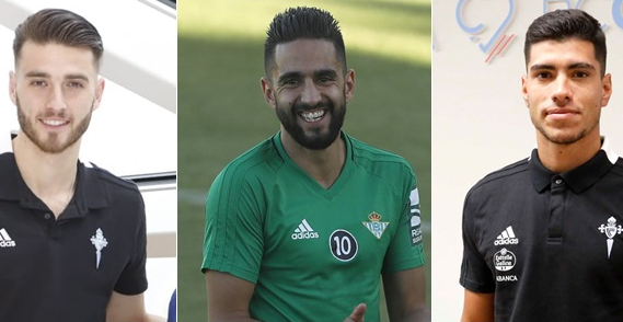 Hoedt, Boudebouz y Olaza, nuevos jugadores del Celta.