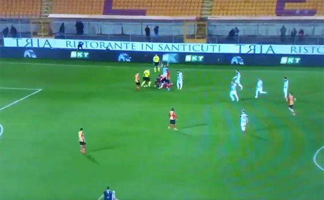 Imagen del Lecce-Ascoli.