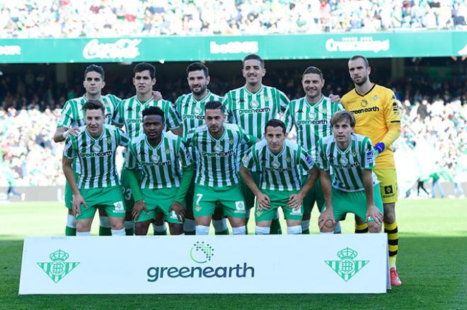 Once ante el Atlético (Foto: Kiko Hurtado).