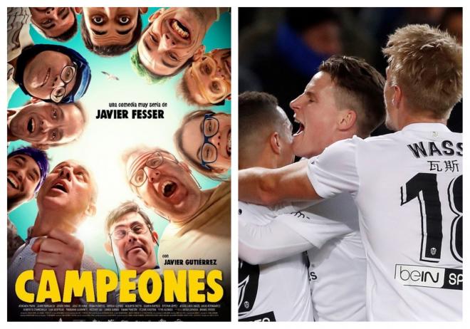 El Valencia CF y la película Campeones