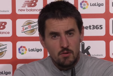 Aritz Solabarrieta, entrenador del Bilbao Athletic.