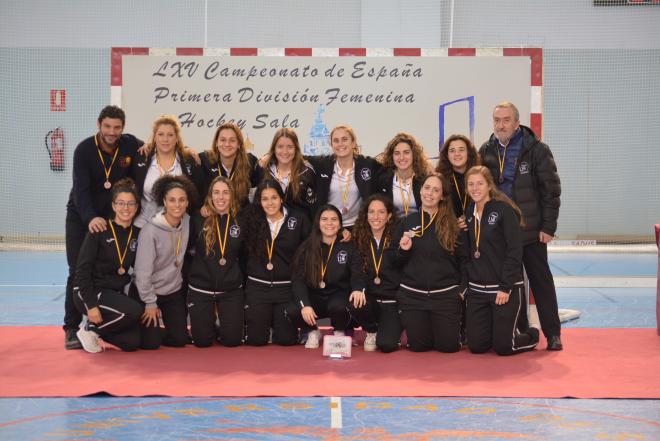 El Universidad de Sevilla, bronce en el Campeonato de España de hockey sala.