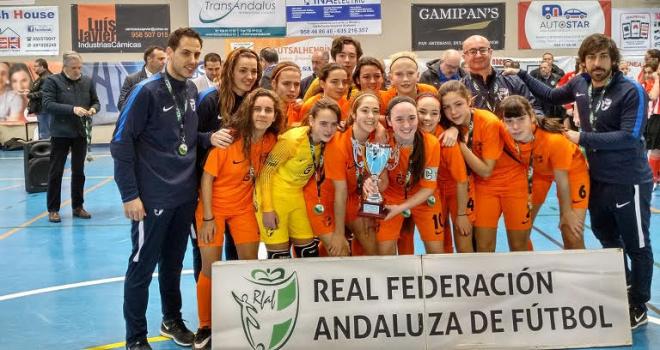 Almería, campeona de fútbol sala femenino.