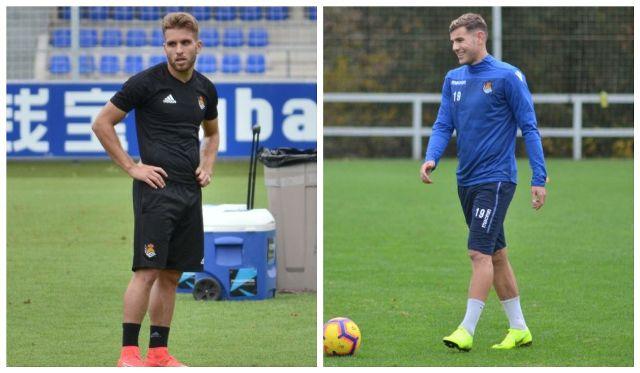 Kevin Rodrigues y Theo Hernández se disputan ahora el lateral izquierdo de la Real (Foto: DMQ).