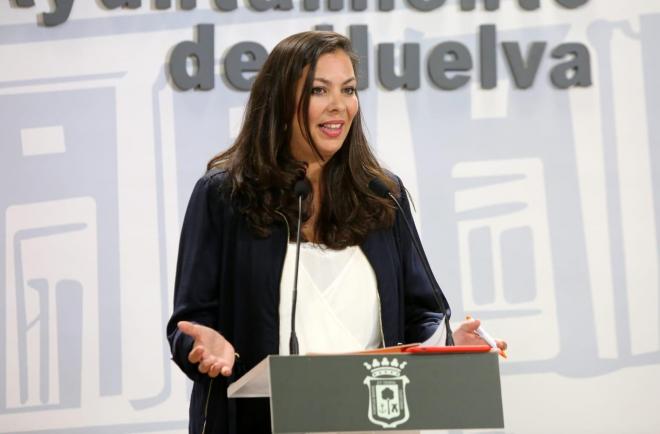 María Martín, edil de Ciudadanos en el Ayuntamiento de Huelva. (ED)