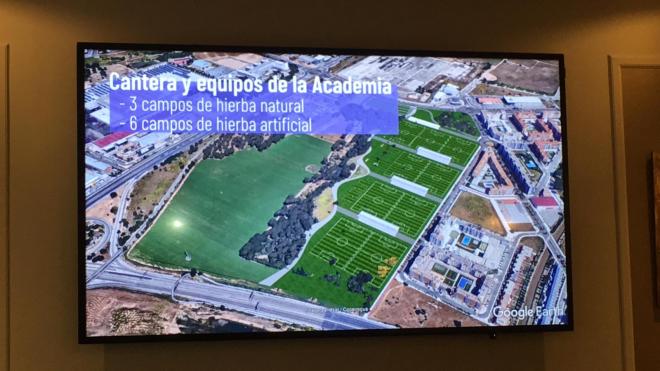 Proyecto de la nueva ciudad deportiva del Pucela (Foto: Chus Rodríguez).