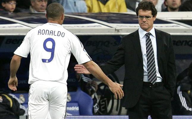 Fabio Capello en su segunda etapa en el banquillo del Real Madrid.