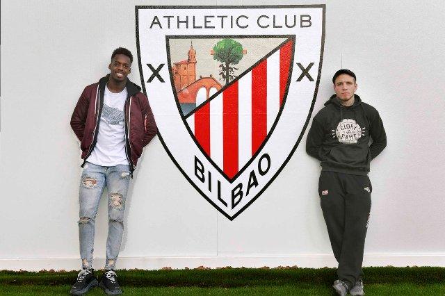 Iñaki Williams y Kerman Lejarraga, unidos por el Athletic (Foto: Athletic Club).