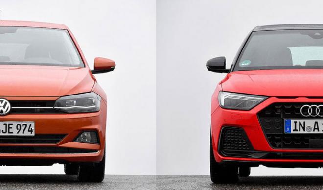 Audi A1 y Volkswagen Polo