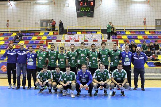 El equipo al completo del Conservas Alsur Balonmano Antequera.