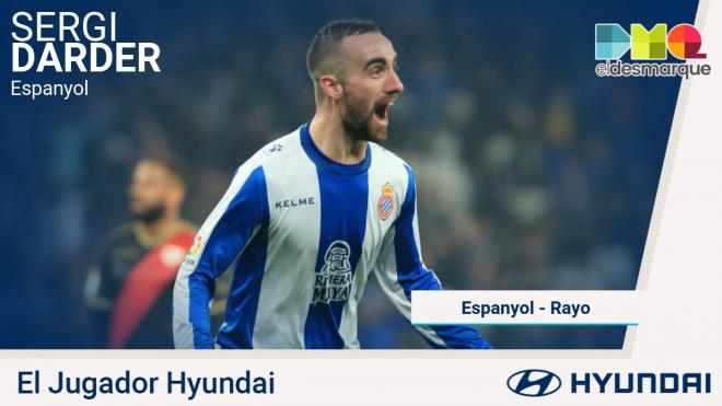 Darder, Jugador Hyundai del partido.