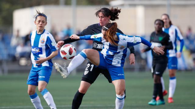 Un lance del Espanyol - Málaga Femenino (Foto: LaLiga).