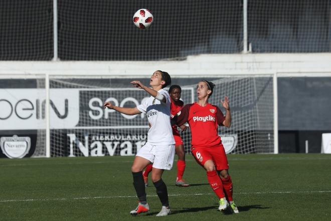 Valencia CF Femenino - Sevilla. (Foto: Juan Catalán)