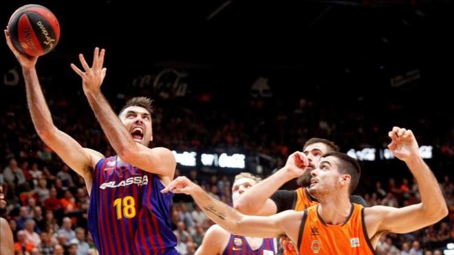 Barcelona-Valencia Basket (Foto: EFE)